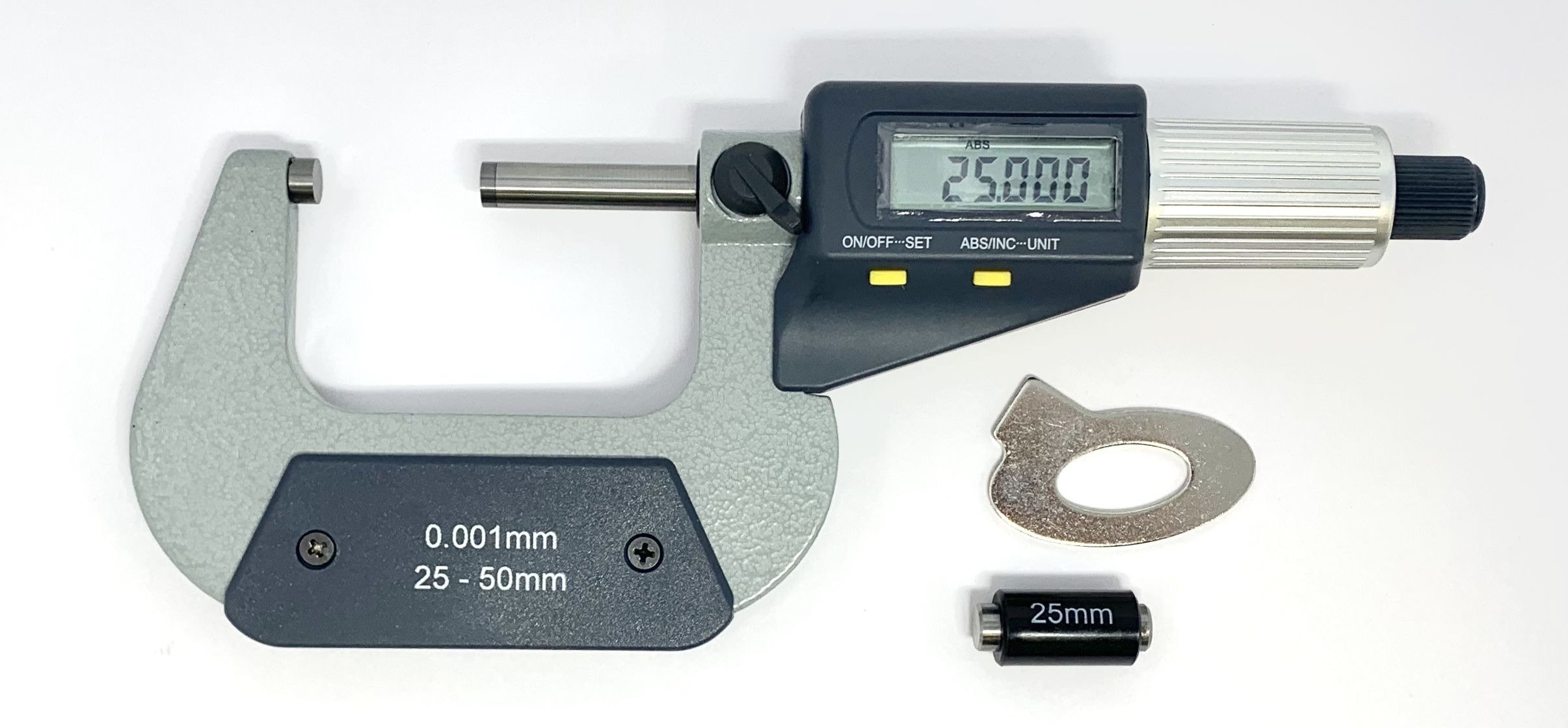 Micrómetro digital exteriores diámetro 6.5 mm. 25 - 50 mm